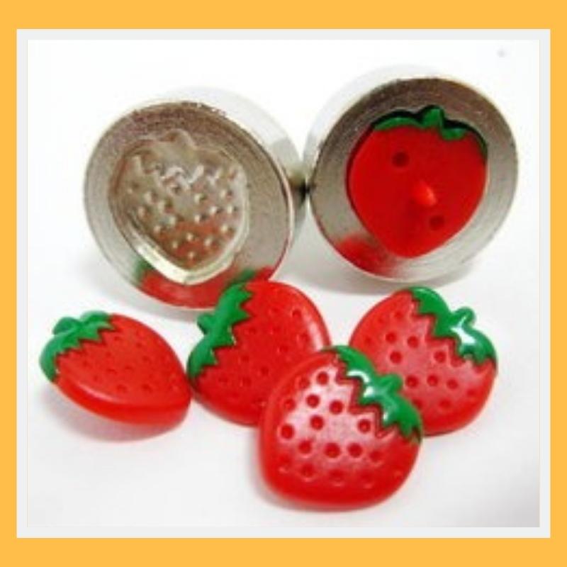 Anbringen von Erdbeer  KAM Snaps