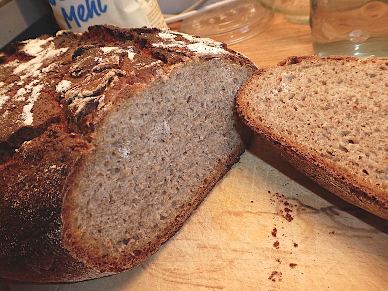 Glück beim Brotbacken - Pech beim Quilten