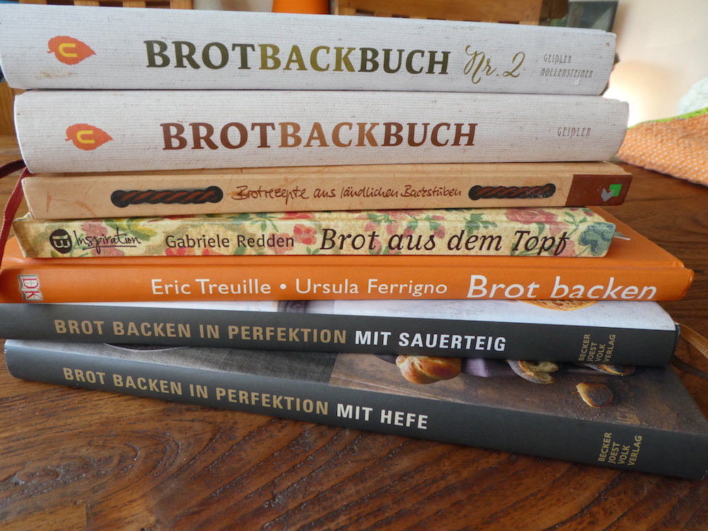 Meine Brotbackbücher