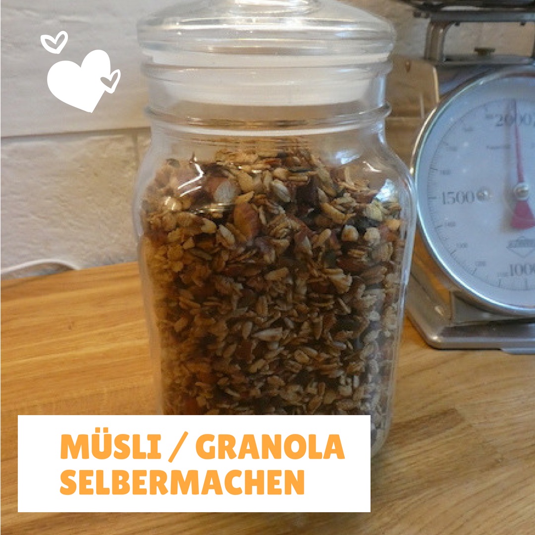 Knuspermüsli selber machen