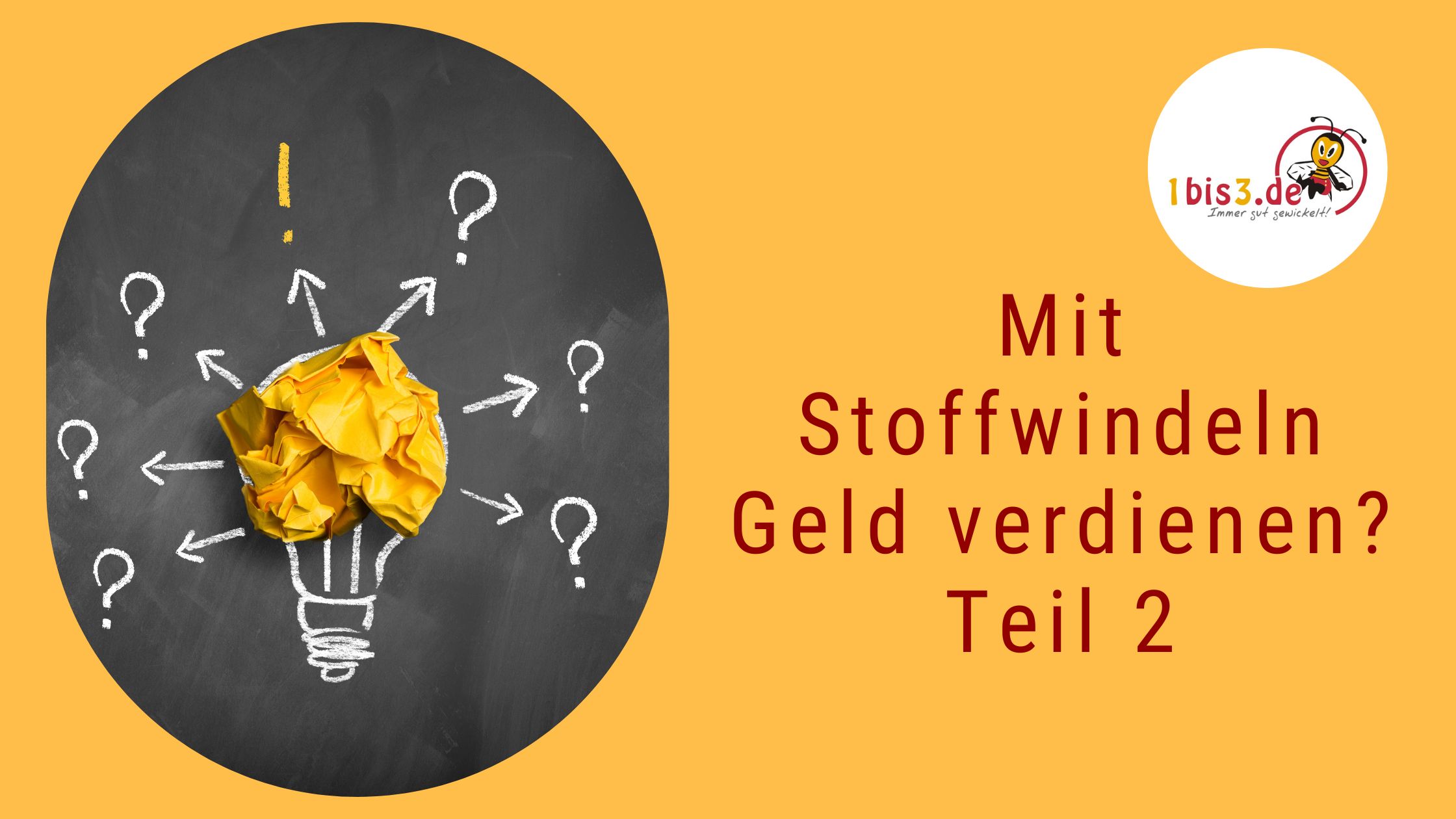 Mit Stoffwindeln Geld verdienen (Teil 2)