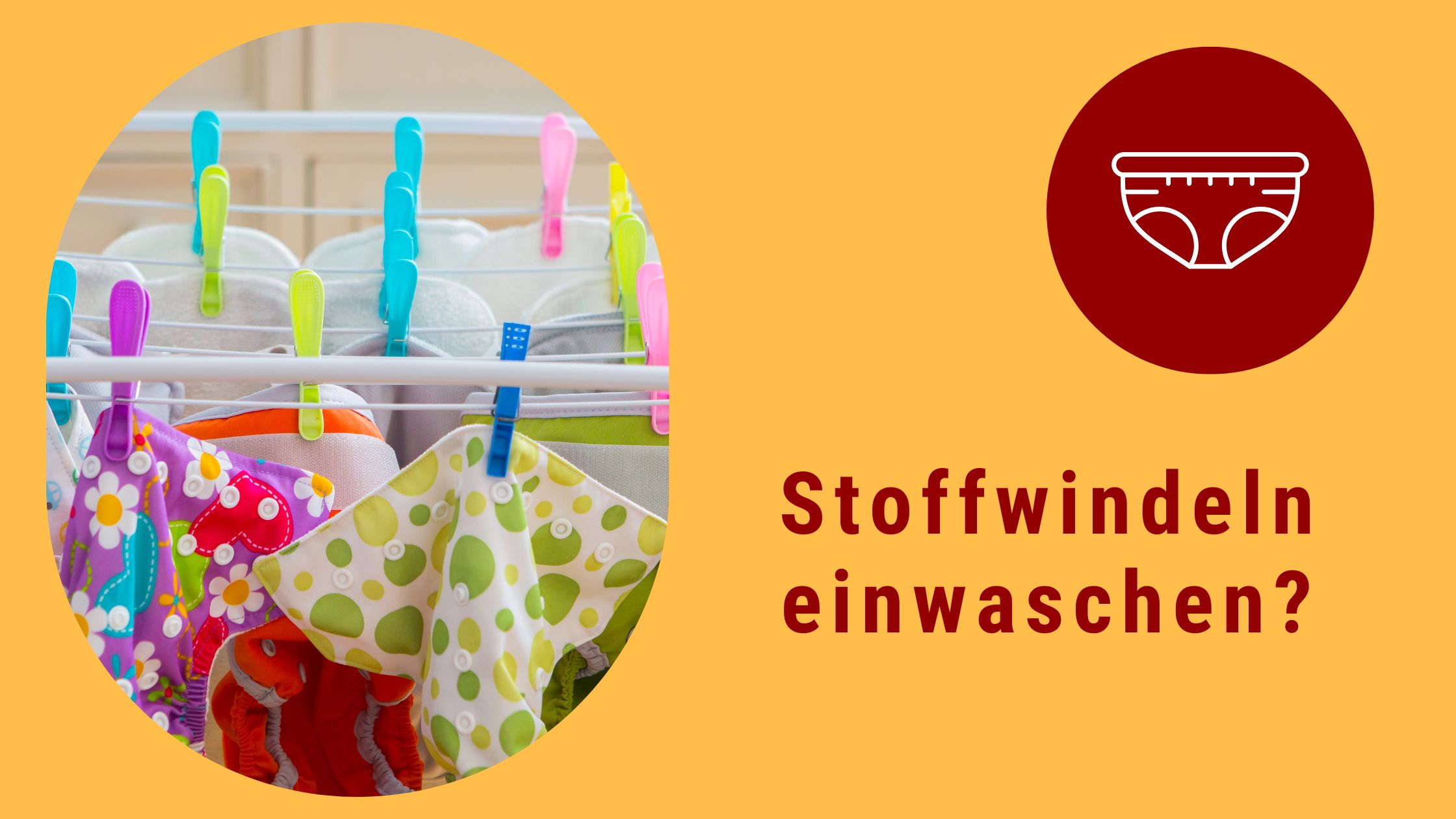 Muss ich Stoffwindeln einwaschen?