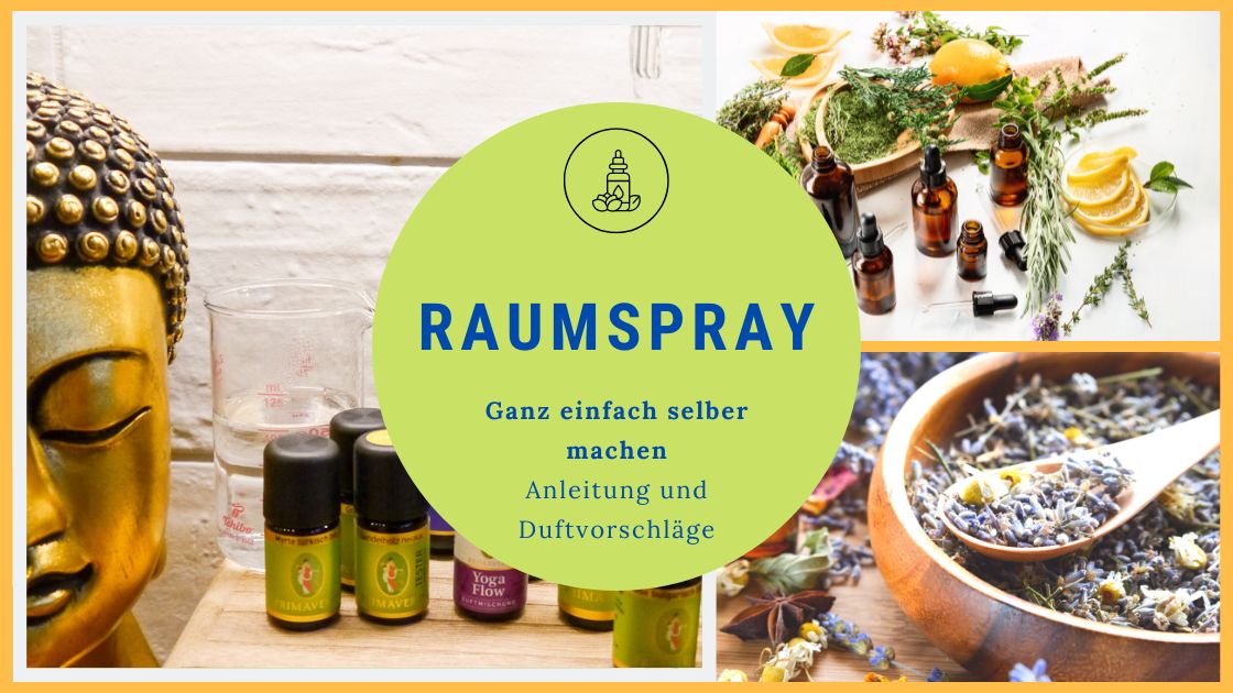 Duftspray / Yogamattenspray mit ätherischen Ölen selber machen