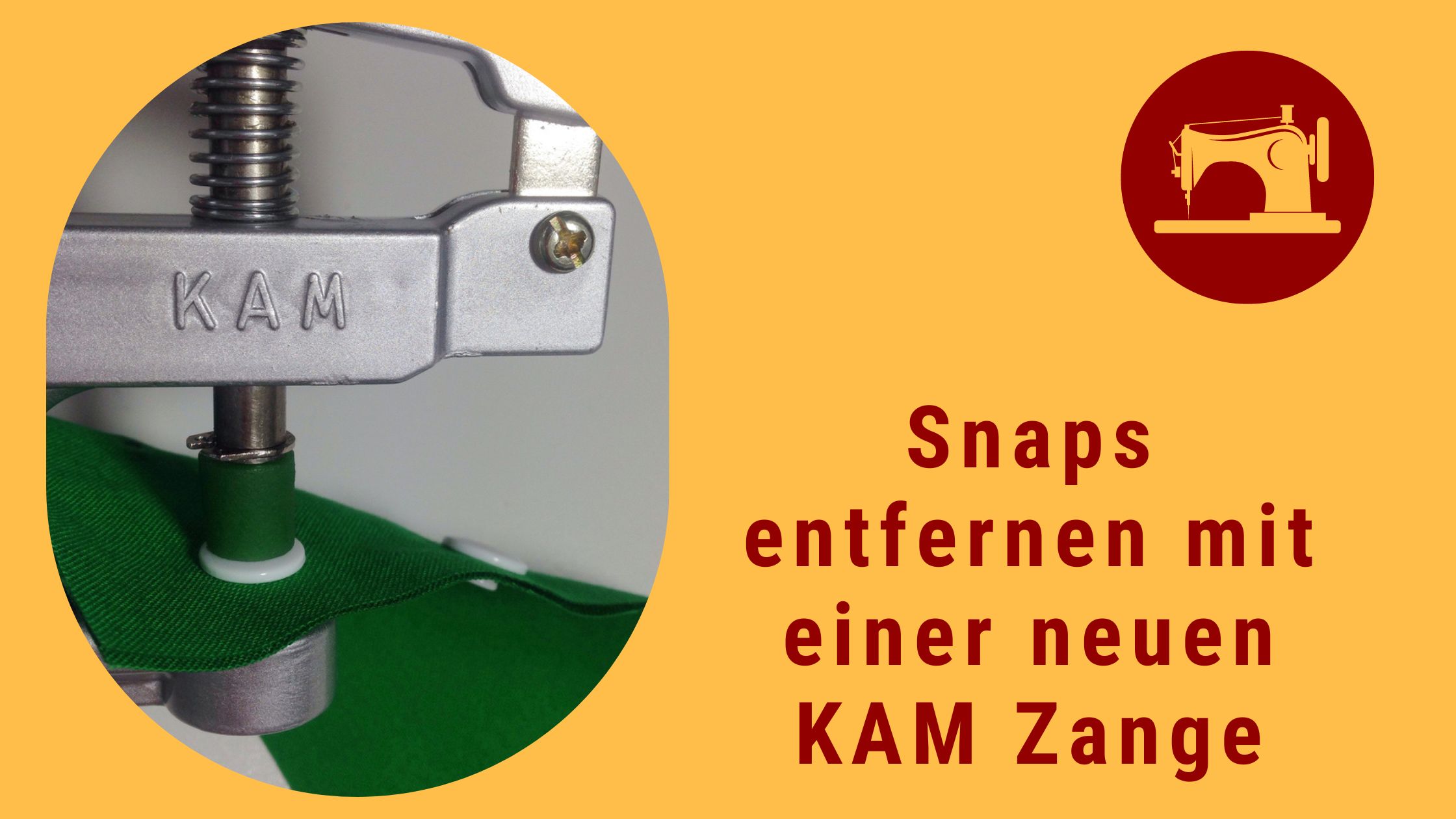 KAM Snap Remover: eine neue Zange um Snaps zu entfernen