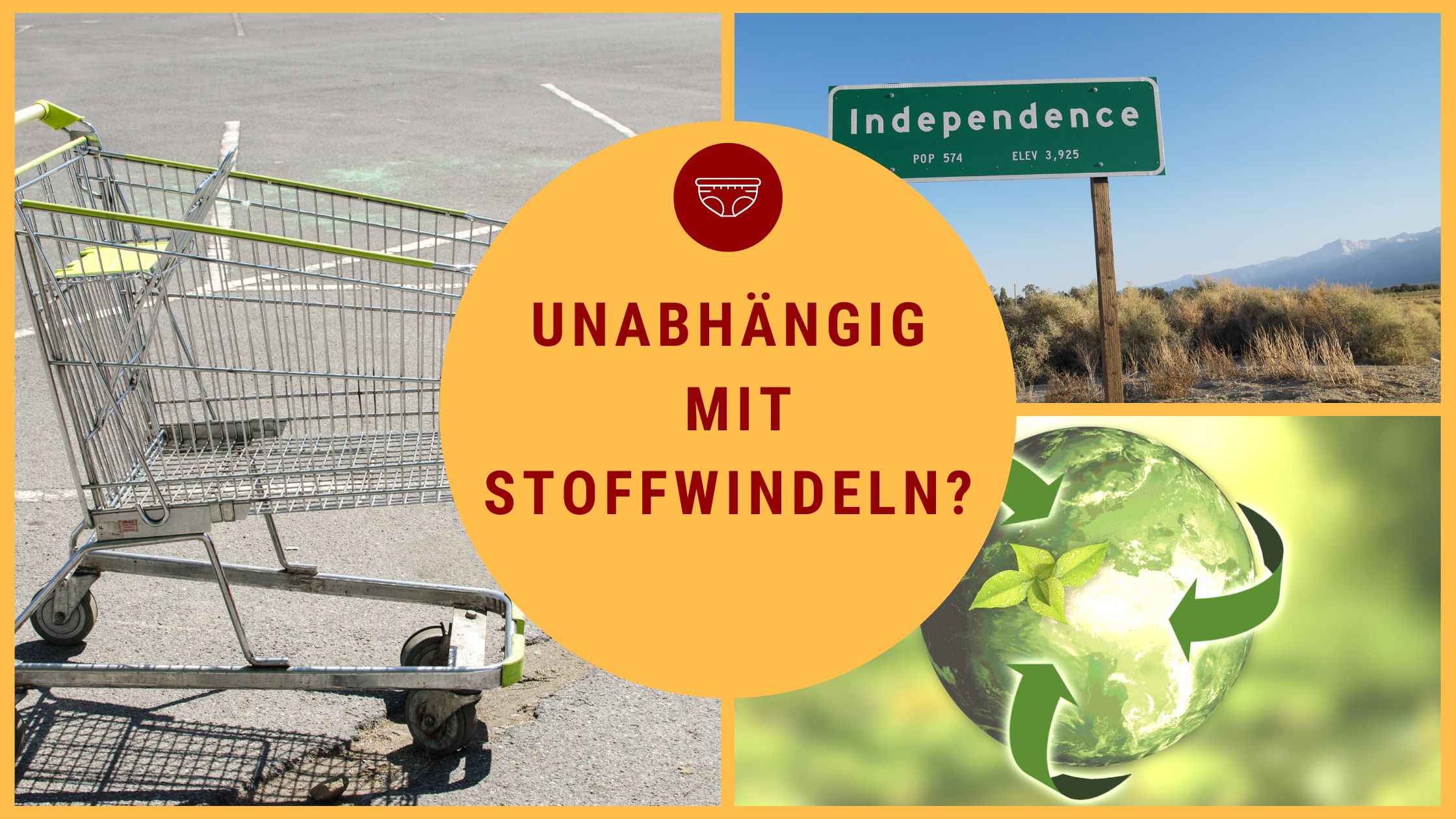 Mit Stoffwindeln & Stoffbinden unabhängiger leben